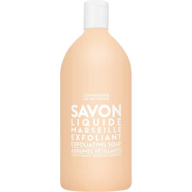 Exfoliating liquid soap with Sparkling Citrus refill 1L