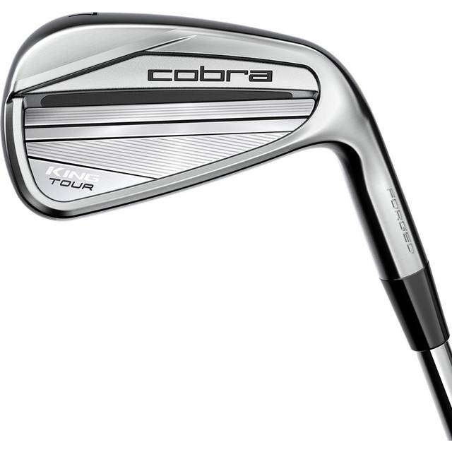 Cobra KING TOUR 2023 IRON SET SILVER RH MNS - Stiff - 5-PW