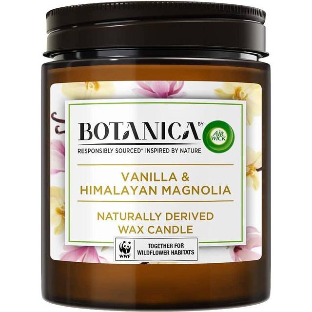 BOTANICA By Air Wick Air Wax Candle Vanilla and Magnolia, 205g