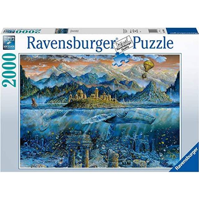 Ravensburger Wisdom Whale Puzzle - Engaging 2000-Piece Jigsaw | Unique Piece Design | Anti-Glare Surface | Perfect for Adults & Puzzle Enthusiasts