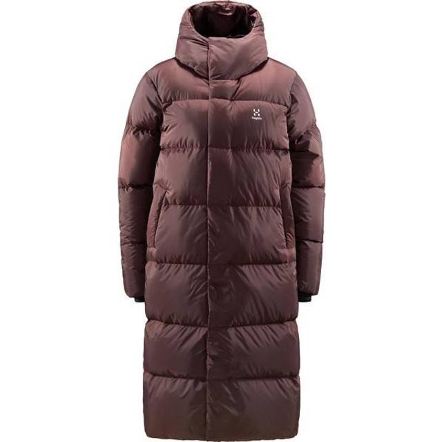 Hagl&#xF6;fs Long Down Parka Women - Parka - Dam True Black L