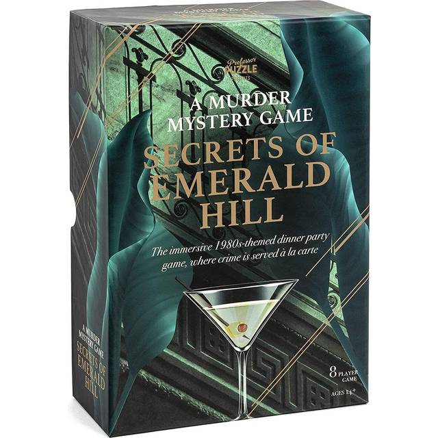 Professor Puzzle Games Secrets Of Emerald Hill: A Murder Mystery Game