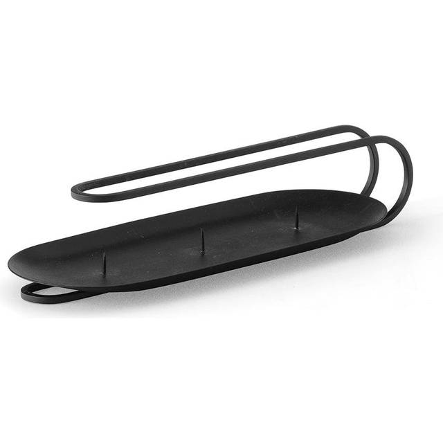 Audo Copenhagen - Clip Candle Holder Table 3-Arm H5 Black