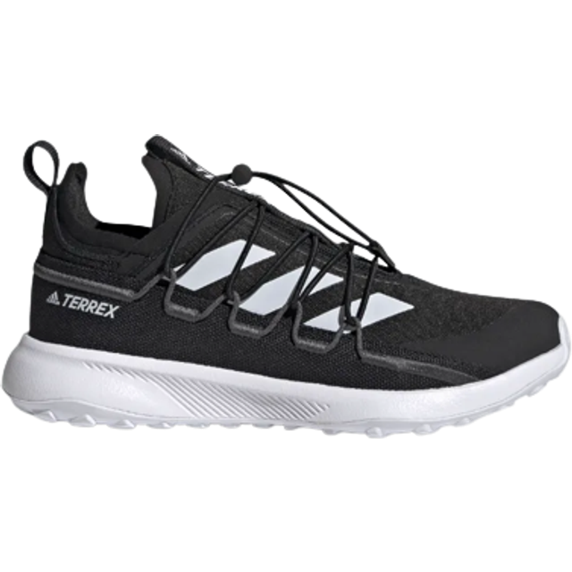 (WMNS) adidas Terrex Voyager 21 Canvas Travel 'Black White' FZ3336 - Core Black/Core Black/Cloud White