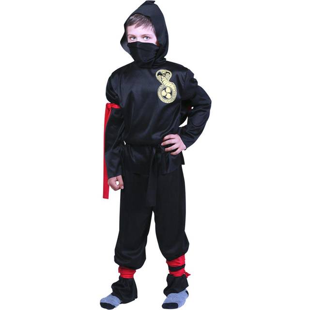 Haunted House Child's Black Ninja Costume, Small