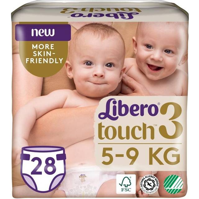 Libero Touch 3 Öppen Ble 4-8 kg - 28 st