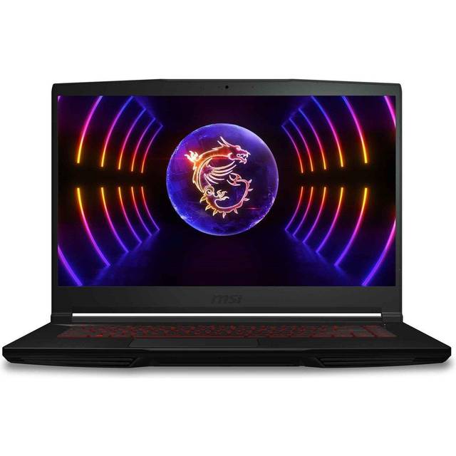 MSI Gaming Thin GF63 12VE-049UK Intel® Core™ i5 i5-12450H Laptop 39.6 cm (15.6") Full HD 8 GB DDR4-SDRAM 512 GB SSD NVIDIA GeForce RTX 4050 Wi-Fi 6 (802.11ax) Windows 11 Home Black