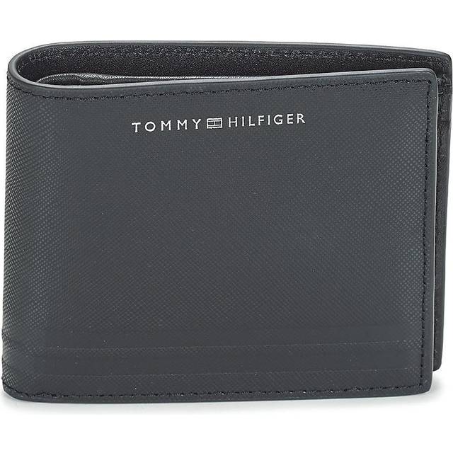 Tommy Hilfiger Black Leather Men Wallet