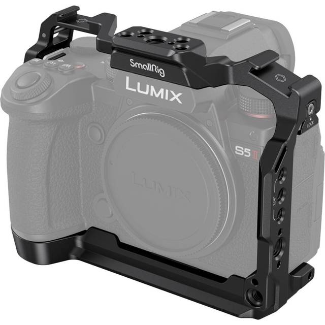 SmallRig Camera Cage for Panasonic LUMIX S5 II / S5 IIX with Arca-Swiss Quick-release Plate for DJI - Cage 4022