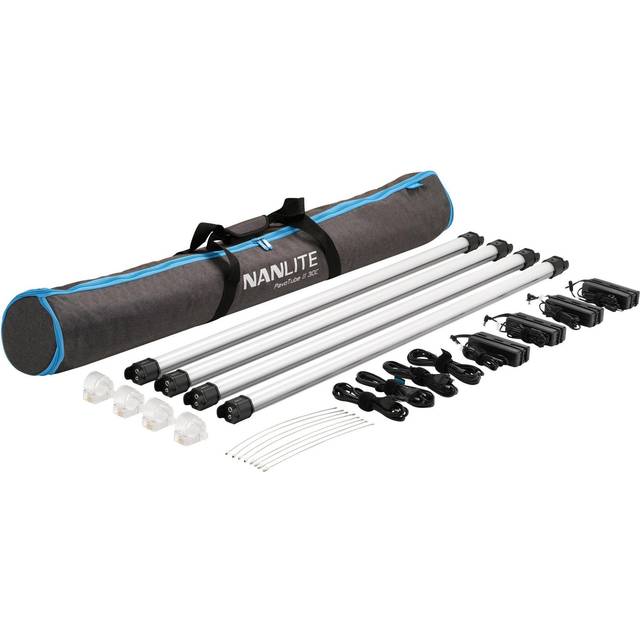 NANLITE PAVOTUBE II 30C LED RGBWW TUBE LIGHT 4 KIT