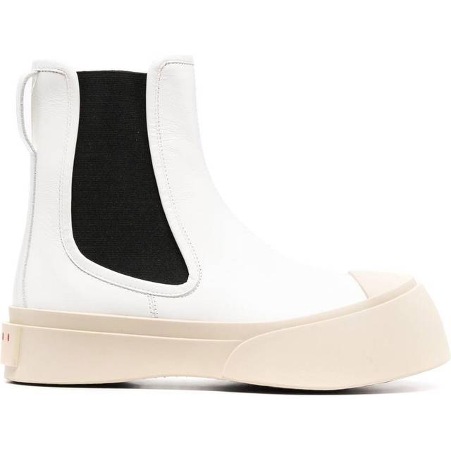 Marni Women's Pablo Leather Chelsea Boots - UK 5 - Black