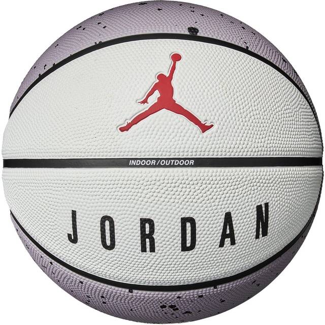 Jordan Playground 2.0 8P basketboll, CEMENT GREY/WHITE/BLACK/FIRE RED, Unisex, 7