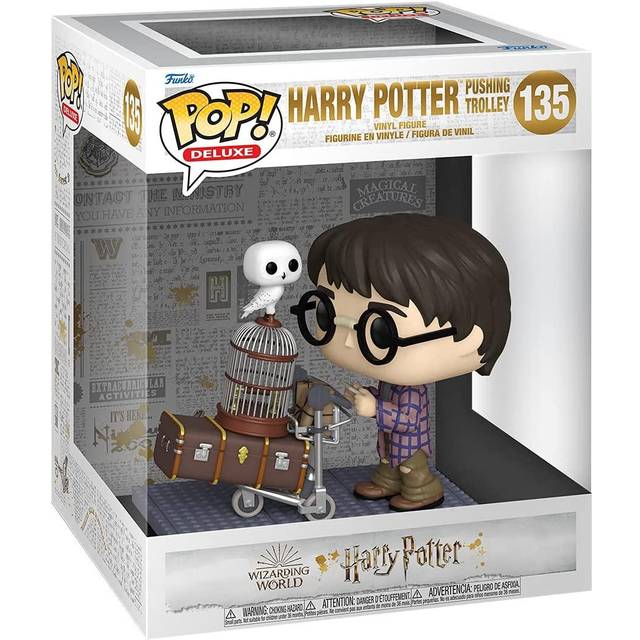 Funko POP! Deluxe: HP-jubileum - Harry Potter skjuter vagn - Harry Potter - Vinylfigur för samlare - Presentidé - Officiell merchandise - Leksaker för barn och vuxna - Filmfans