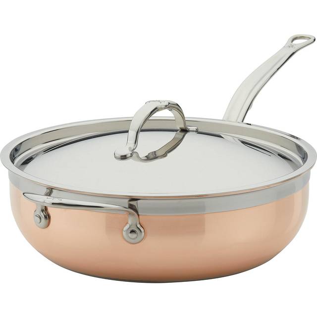 Hestan CopperBond Stainless Steel Essential Chef's Pan & Lid, 28cm