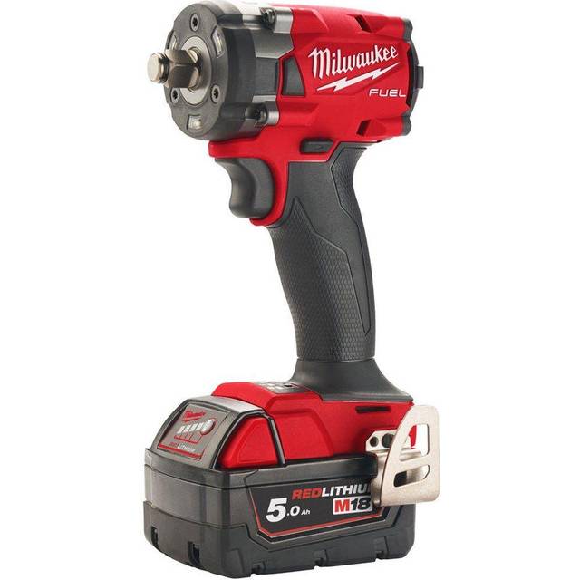 Milwaukee M18 FIW2F38-502X Gen 3 FUEL Impact Wrench with 3/8" Friction Ring 2 x 5.0Ah