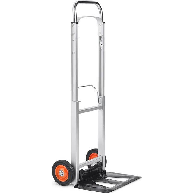 Vonhaus 90kg Folding Sack Truck, Silver