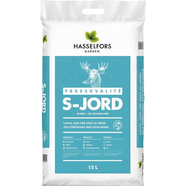 Hasselfors Garden S-jord / Såjord 15 liter