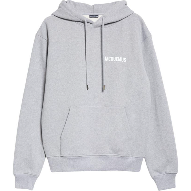 Hoodie le sweatshirt jacquemus grå