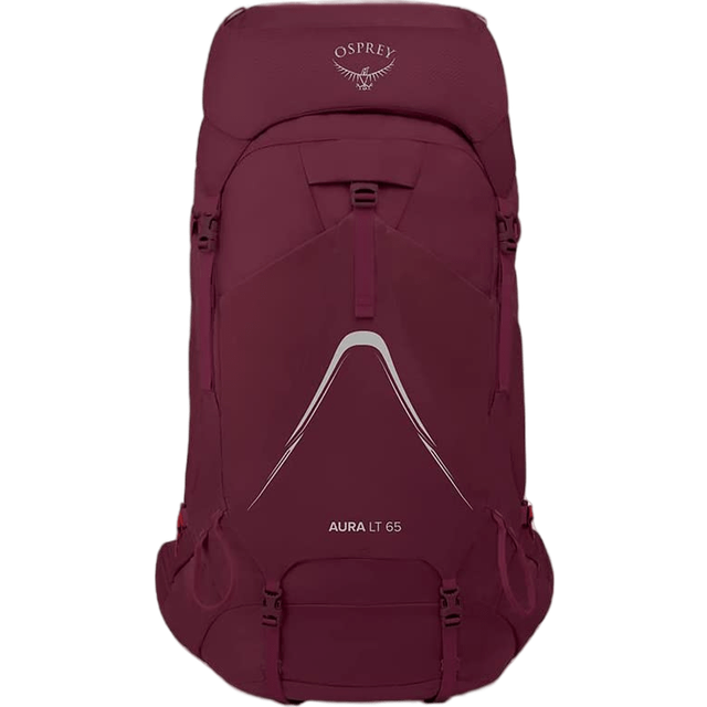 Osprey Aura AG LT 65 Trekking backpack WM-L 83 cm red