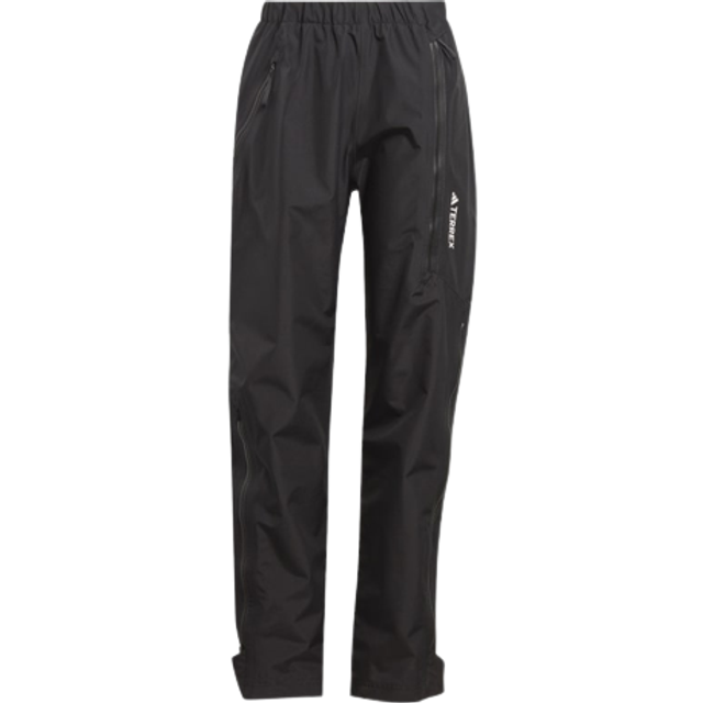Long Pants Terex Pack Light Rain Pants TT563 Black XL [Adidas] GORE-TEX Women's (HN2947)
