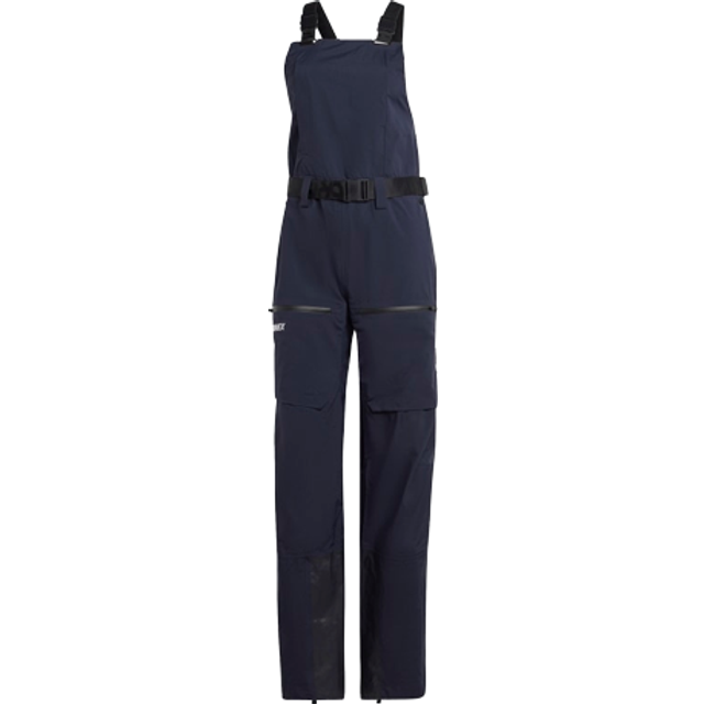 Adidas Terrex 3-Layer Gore-Tex Women's Bib Pants, UK 10 Legend Ink - Blue