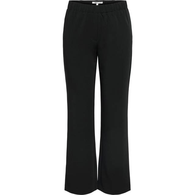 ONLY Onlkobe Mw Pant TLR byxor, svart, (XS) W x 32L