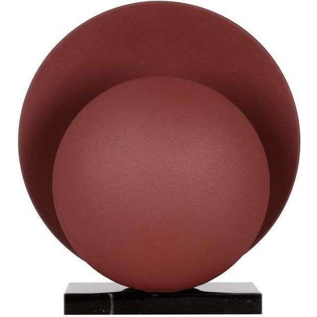 Orbit Table Lamp, Beige / Travertine
