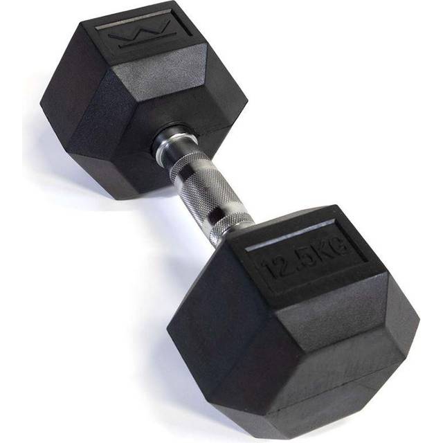 Kraftmark Hex Hantlar black 275 kg