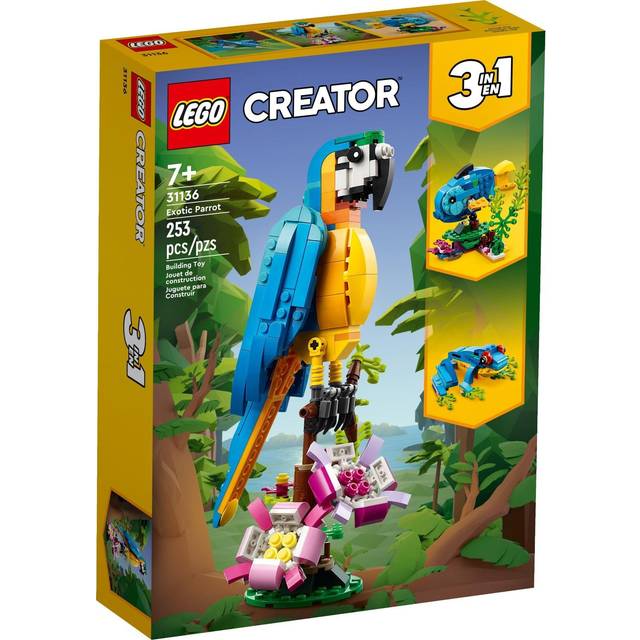 LEGO Creator 3-in-1 31136 Exotic Parrot
