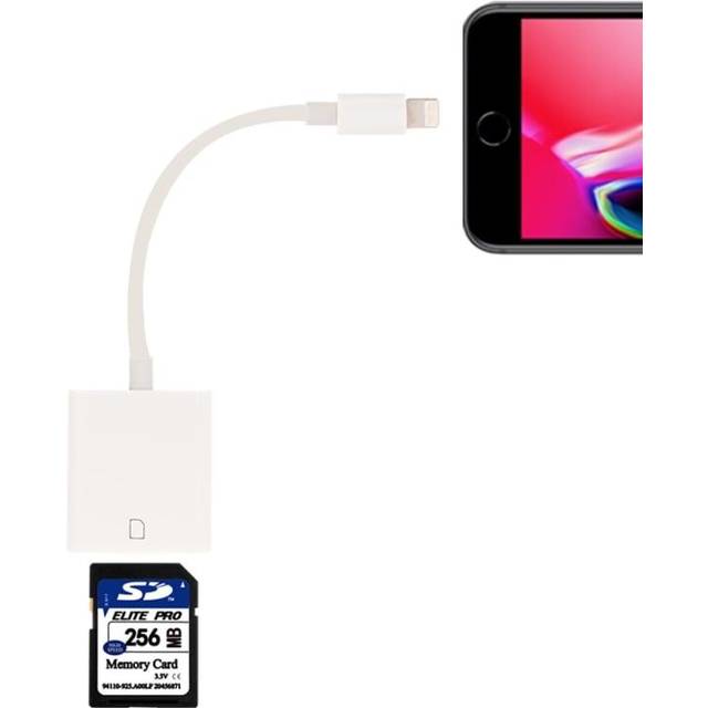 iPhone / iPad kortläsare SD minneskort