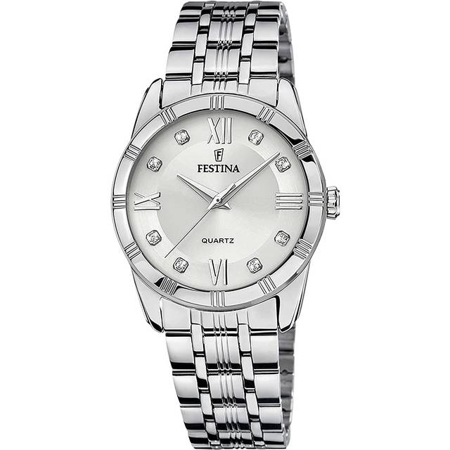 Festina F16940/A Women&#039;s Mademoiselle Silver Dial Watch