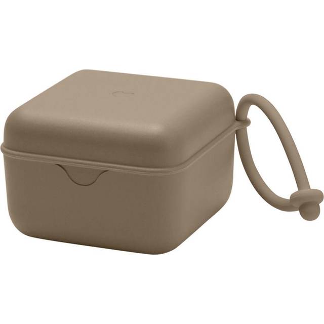 BIBS Pacifier Box Dark Oak 1 st