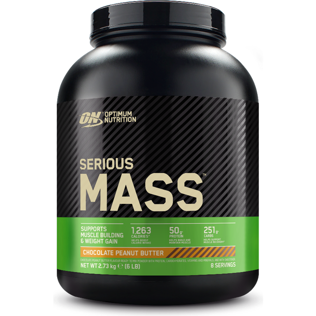 (Chocolate Peanut Butter, 2.73kg) Optimum Nutrition Serious Mass