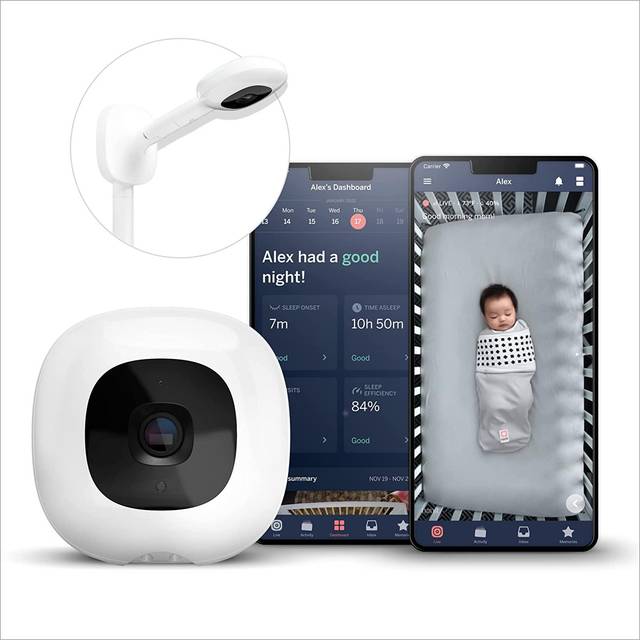 Nanit Pro Complete Monitor System with Breathing Motion - White