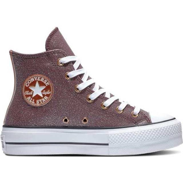 ALL STAR CHUCK TAYLOR 4cm Glittered High-Top Sneakers size 36 (36)