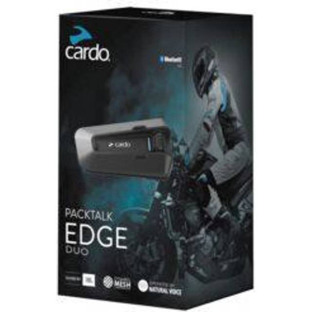 Cardo Packtalk Edge, communication system twin set