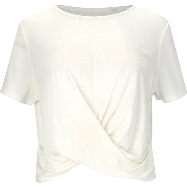 Athlecia Womens Diamy Cropped T-Shirt Size: 38, Colour: Black