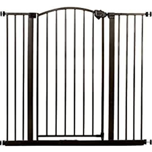 Regalo Easy Step Extra Tall Arched D?cor Walk Thru Baby Gate, Includes 4-Inch Extension to Fit Multiple Openings, 4 Pack Pressure Mount Kit and 4 Pack