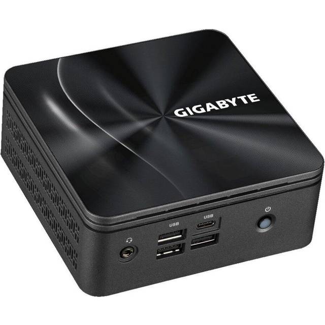 Gigabyte BRIX Extreme GB-BEi3H-1220 (rev. 1.0) - Barebone - mini-PC 1 x Core i3 1220P / upp till 4.4 GHz - RAM 0 GB - UHD Graphics - IEEE 802.11ax (W
