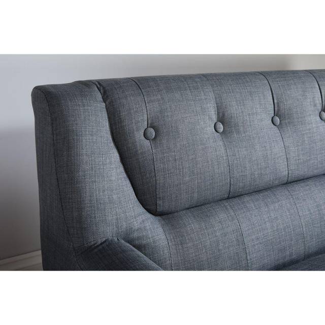 Birlea Lambeth Grey Large 3 Seater Sofa