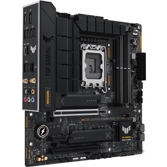 Asus TUF GAMING B760M-PLUS, Intel B760, 1700, Micro ATX, 4 DDR5, HDMI, DP, 2.5G LAN, PCIe5, 2x M.2