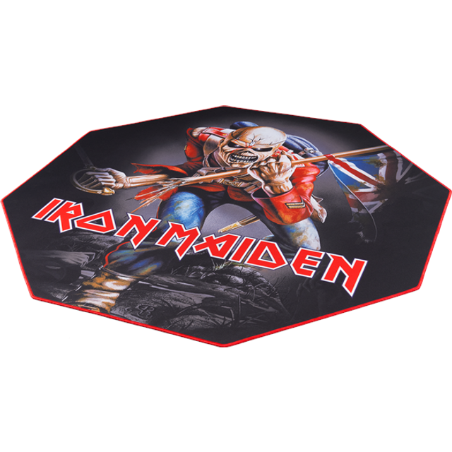 Subsonic Iron Maiden – halkfri gamer golvmatta för spel och kontorsstol