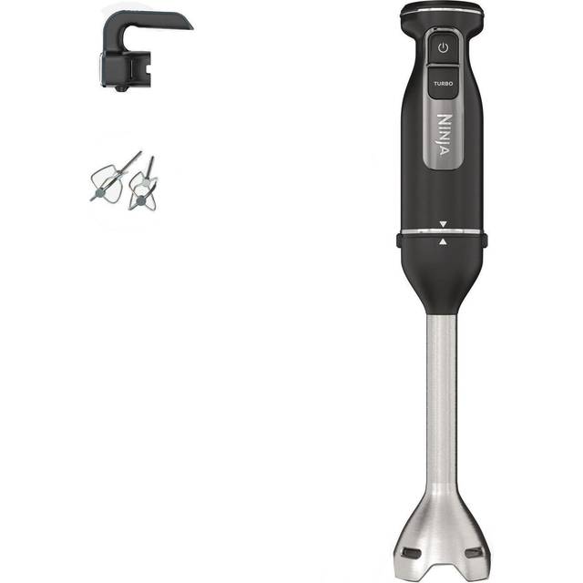 Ninja 2-in-1 Hand Immersion Blender & Mixer, Silver/Black