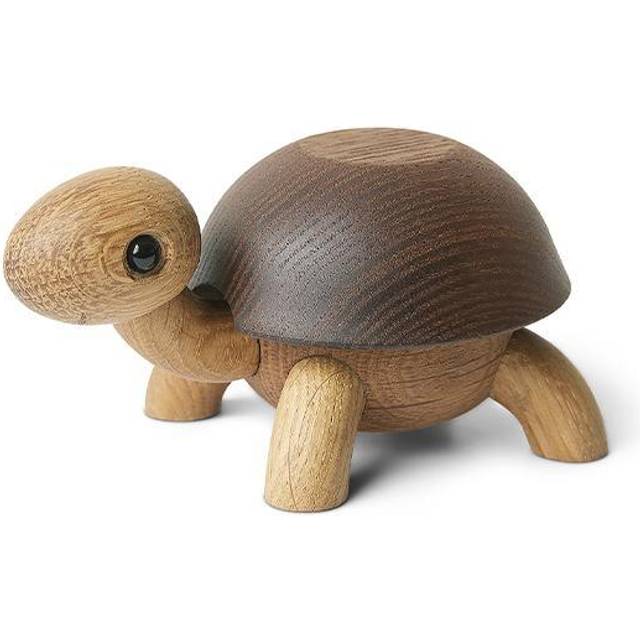 Spring Copenhagen Speedy sköldpadda dekoration 4 cm Ek-ask