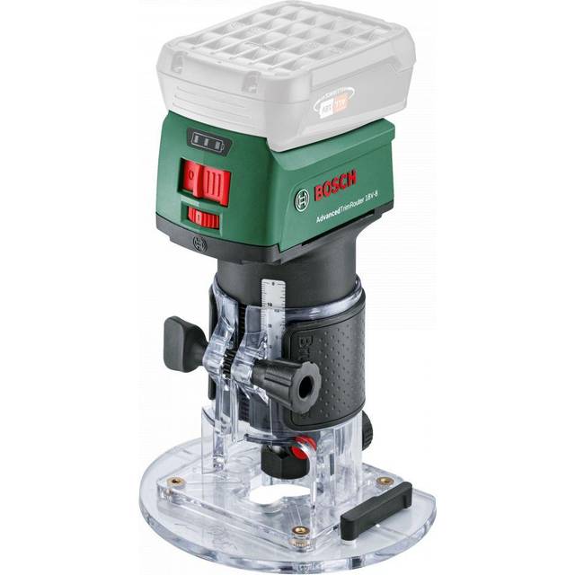 Bosch Home and Garden Bosch AdvancedTrimRouter 06039D5000 Handöverfräs, Svart, 11,4 cm x 12 cm x 18,6 cm