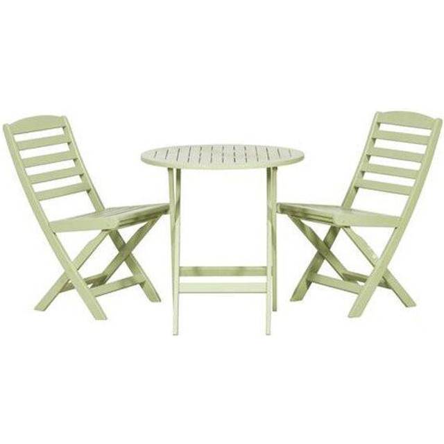 Royalcraft Porto Folding Bistro Set - Green, Green