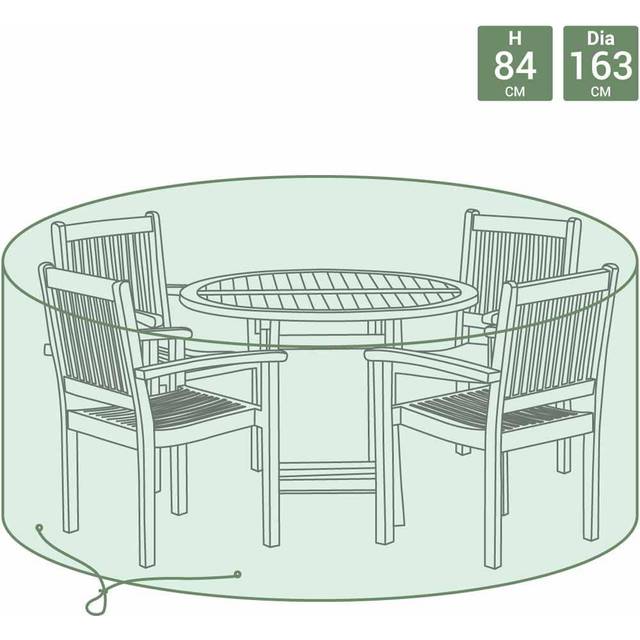 Charles Bentley Medium Tarpaulin Furniture Cover - Green, Green