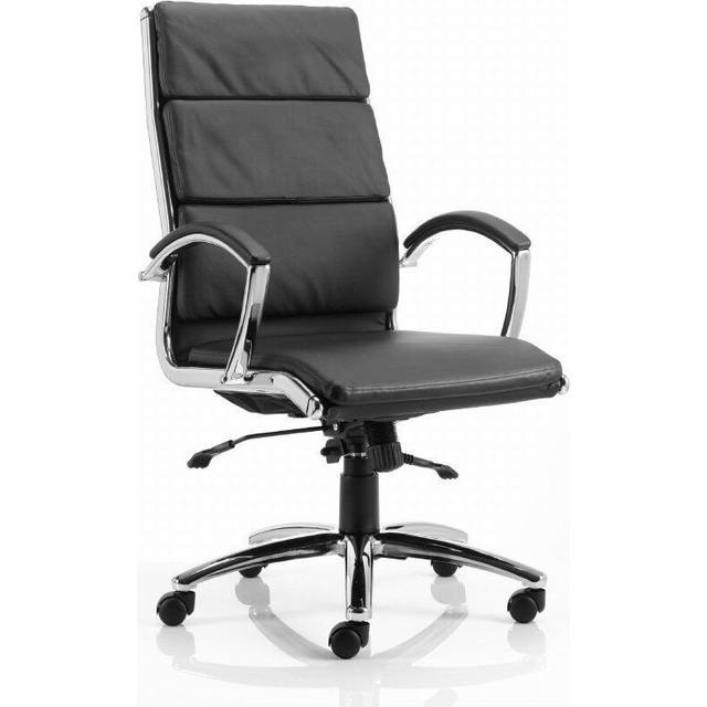Classic Executive Black Leather High Back Chair