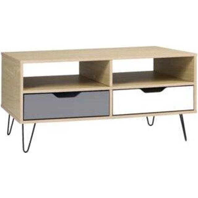 Jamie Coffee Table - Brown (42.5cm H X 100cm W X 54cm D)