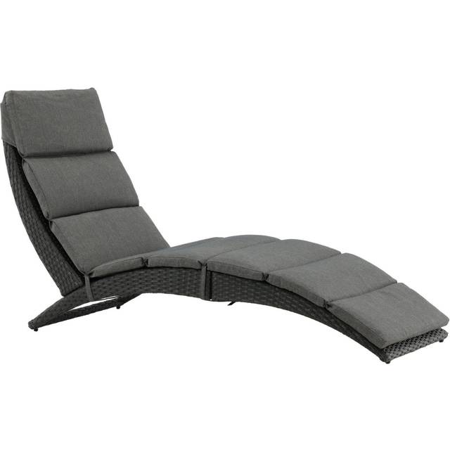 Venture Home Sun Lounge, svart, en storlek